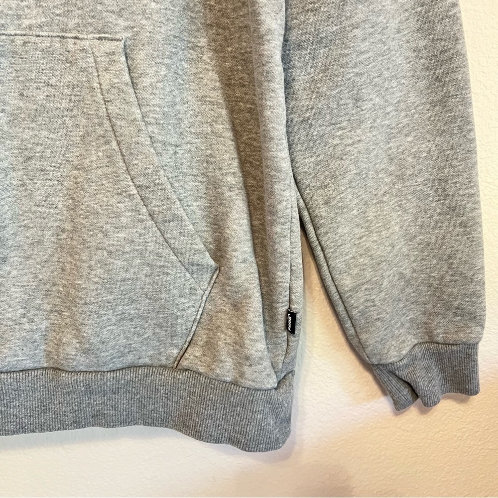 Puma Pullover Hoodie, grey, 3D front embossing, men’s size L - Picture 9 of 13